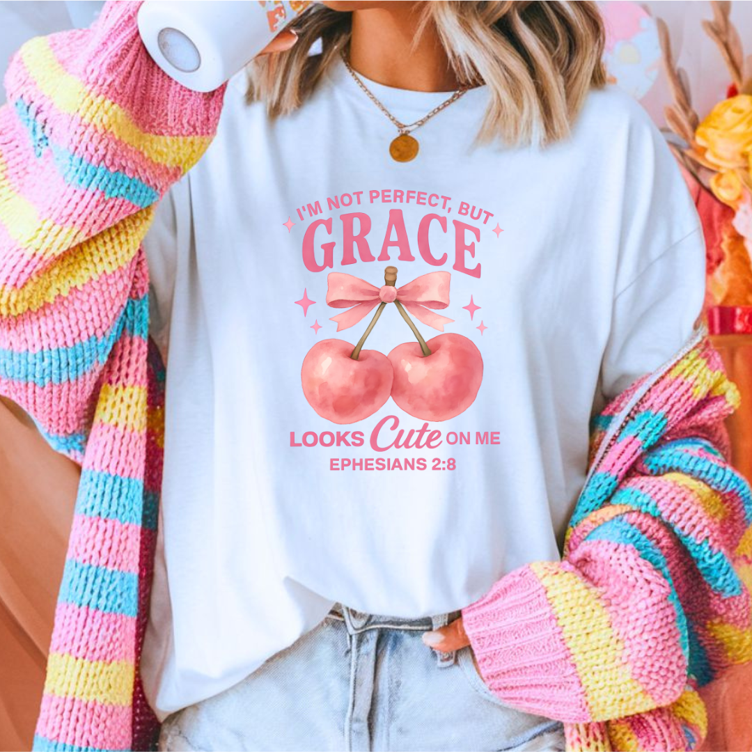 Grace Looks Cute Graphic Tee