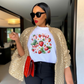 Berry Blessed Bow Graphic Tee