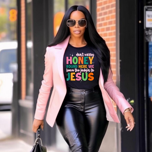 Let God Do The Judging Graphic Tee