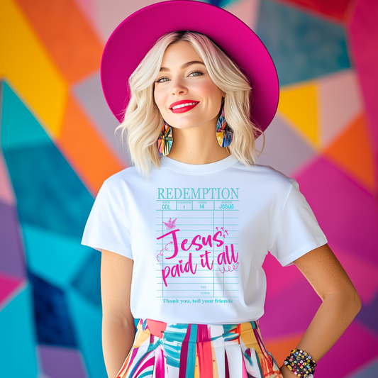 Jesus Paid It All Graphic Tee