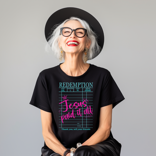 Jesus Paid It All Graphic Tee