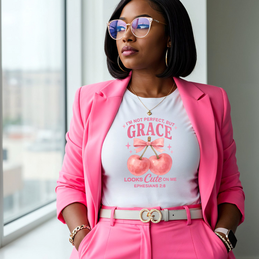 Grace Looks Cute Graphic Tee