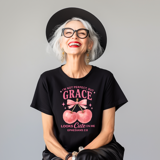 Grace Looks Cute Graphic Tee