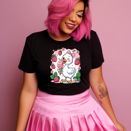 Berry Sweet Goose Graphic Tee