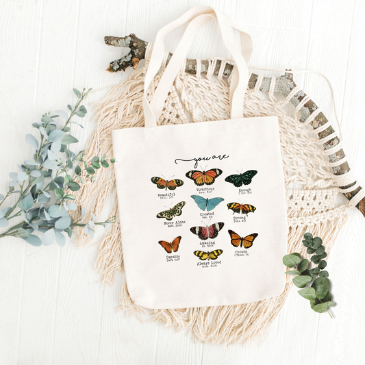 Butterfly Love Reusable Tote