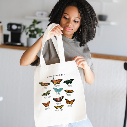 Butterfly Love Reusable Tote