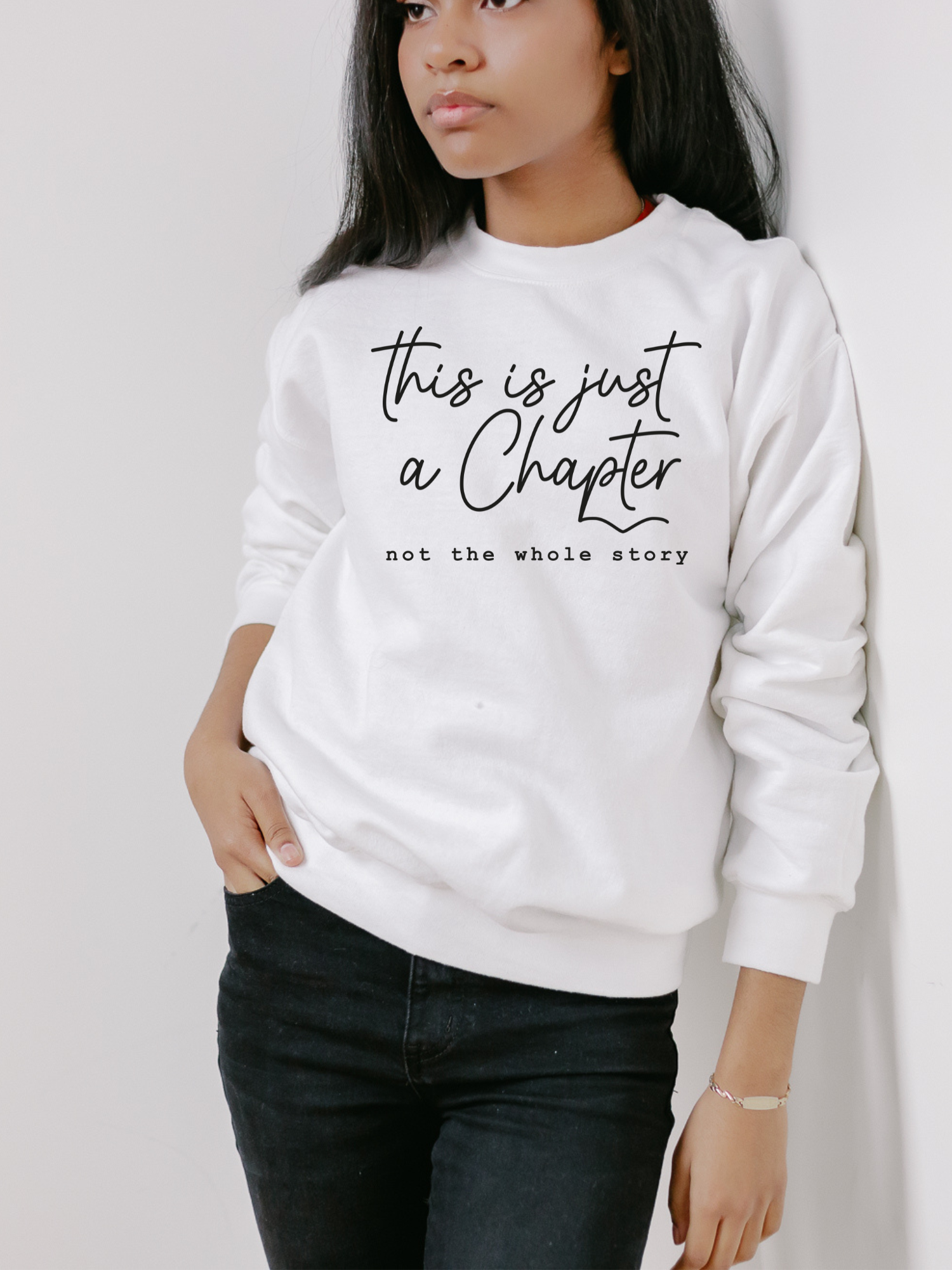 Graphic Print Sweatshirt | Women's Sweatshirt | worthylovedforgiven